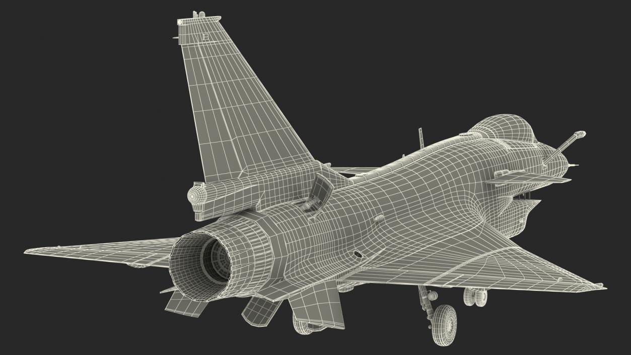 3D model PLAAF J10 Vigorous Dragon Aerobatic Team