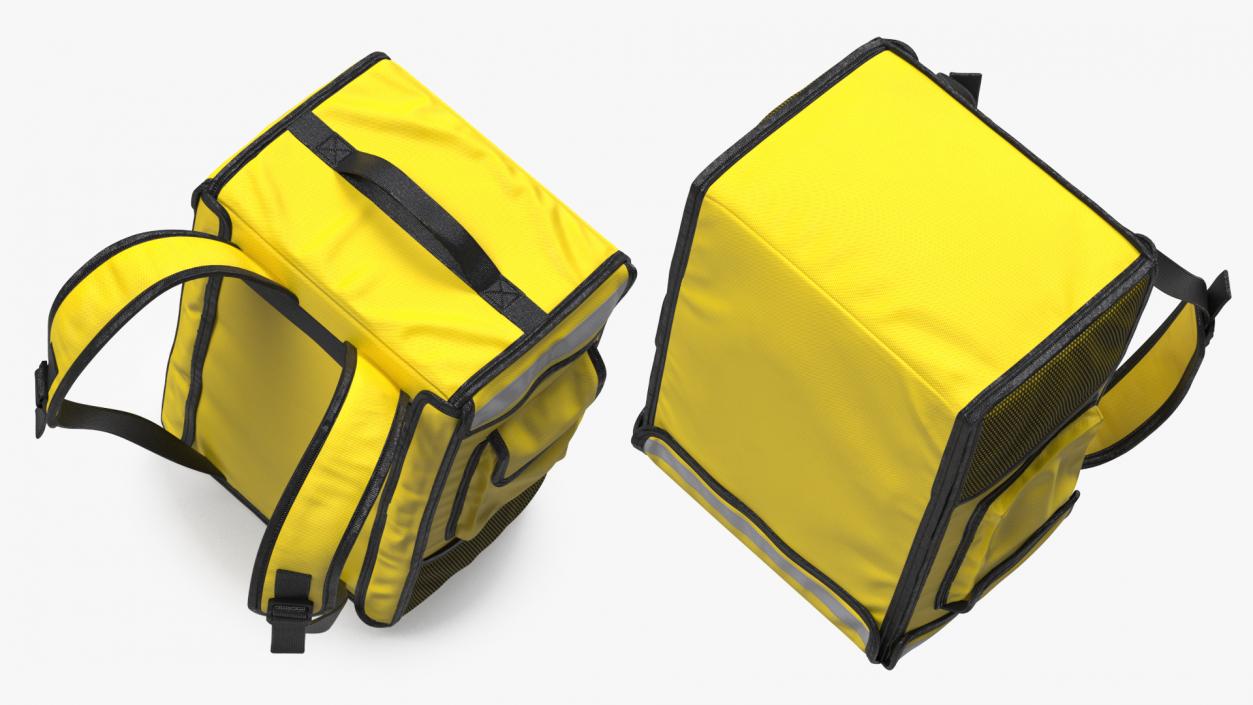 Insulated Food Delivery Bag 3D