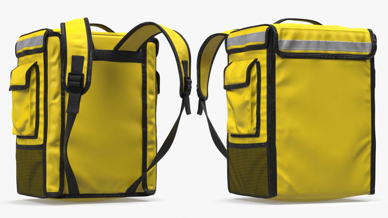 Insulated Food Delivery Bag 3D