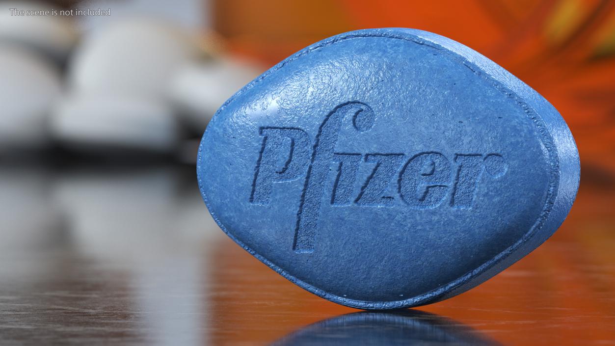 3D Bunch of Viagra Pills