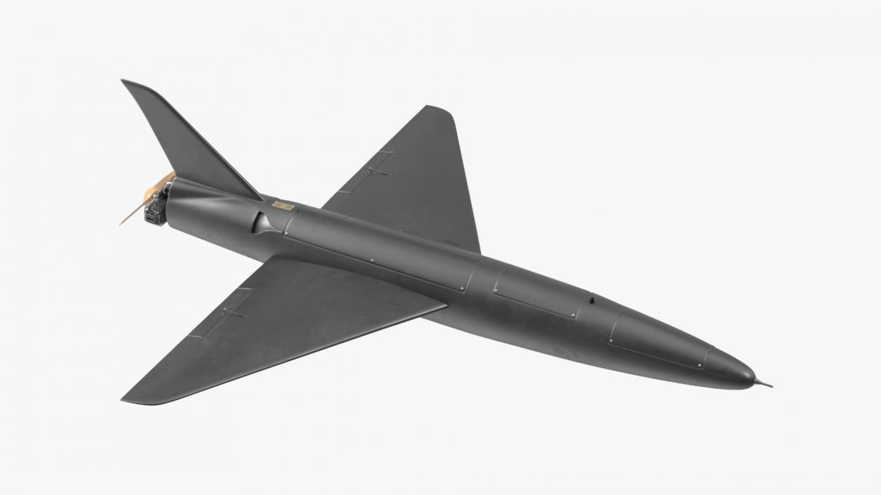 Air Drone Kamikaze Black 3D model