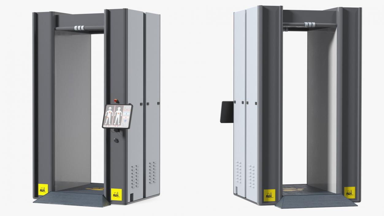 3D X-Ray Body Scanner model