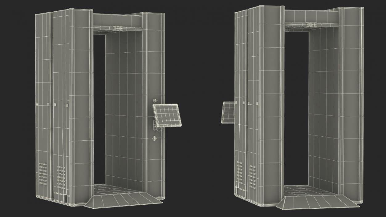 3D X-Ray Body Scanner model