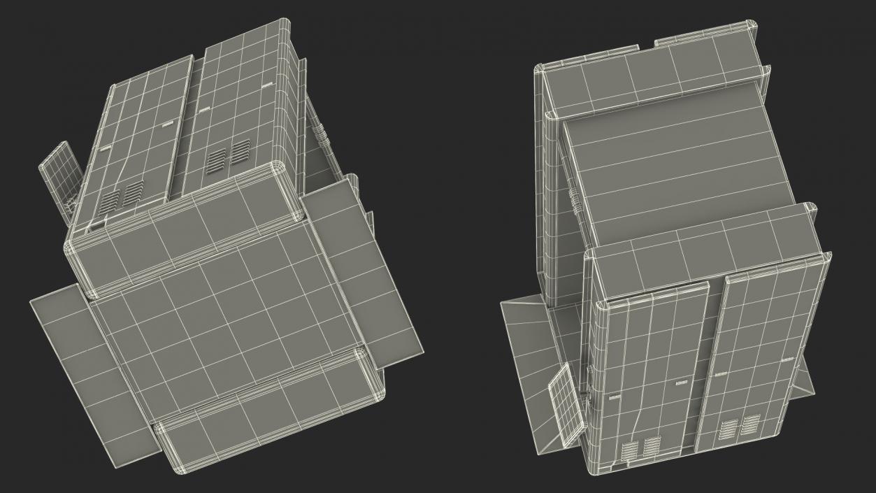 3D X-Ray Body Scanner model