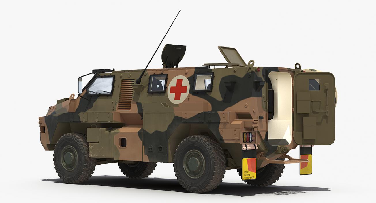 3D model Bushmaster 4x4 Camo Medic