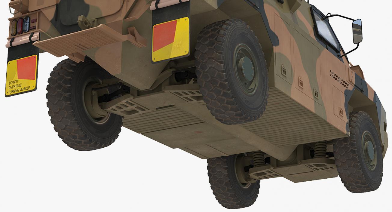 3D model Bushmaster 4x4 Camo Medic