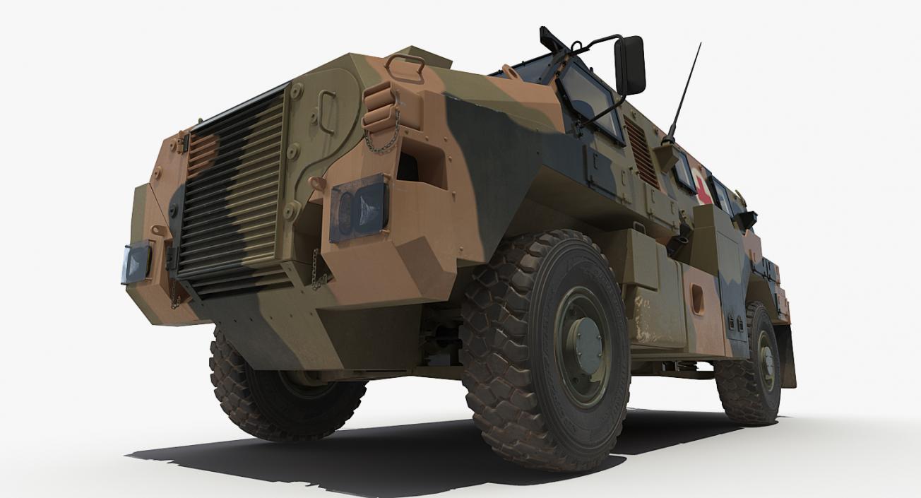 3D model Bushmaster 4x4 Camo Medic