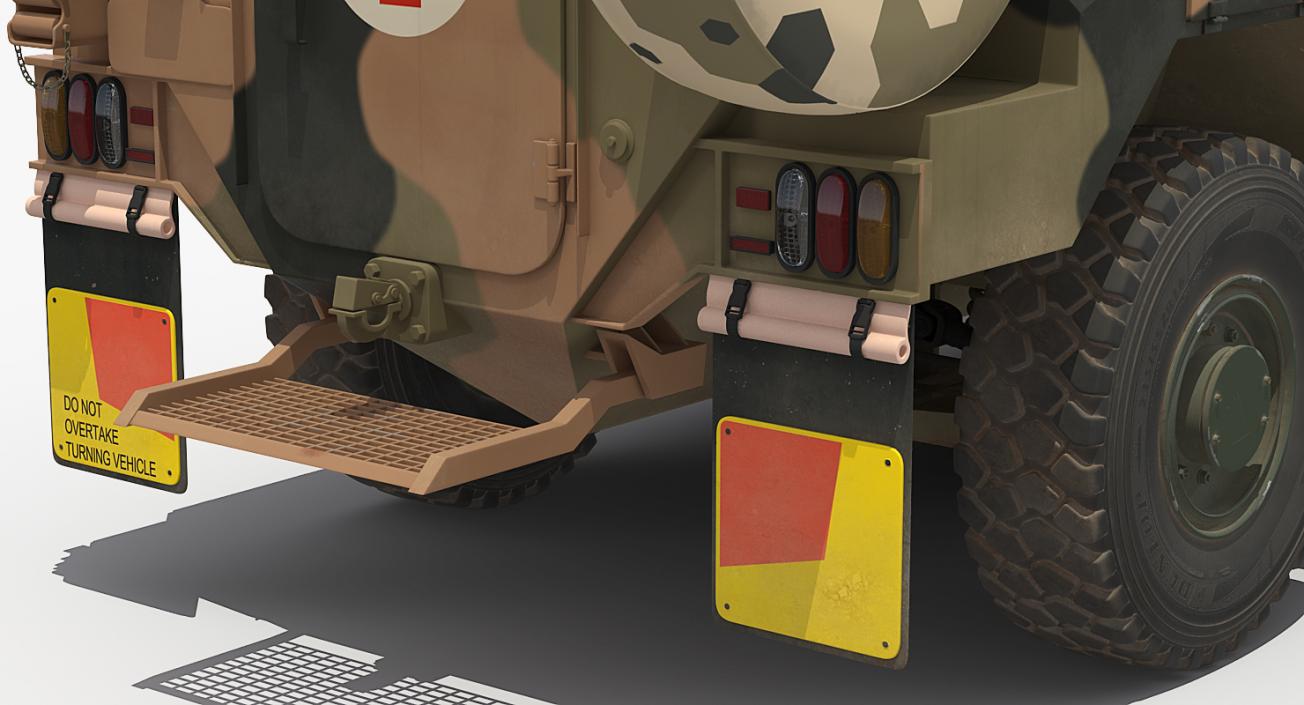 3D model Bushmaster 4x4 Camo Medic