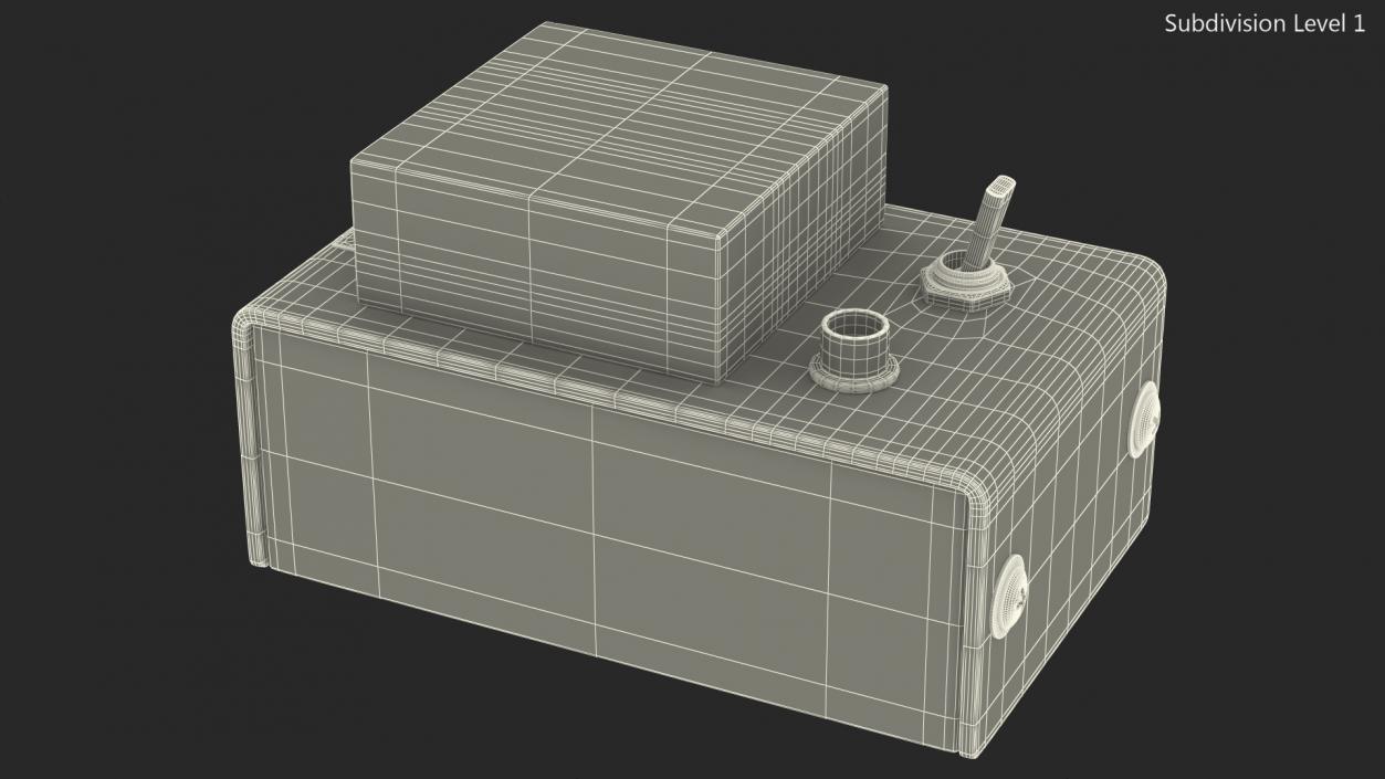 3D Handheld Detonator model