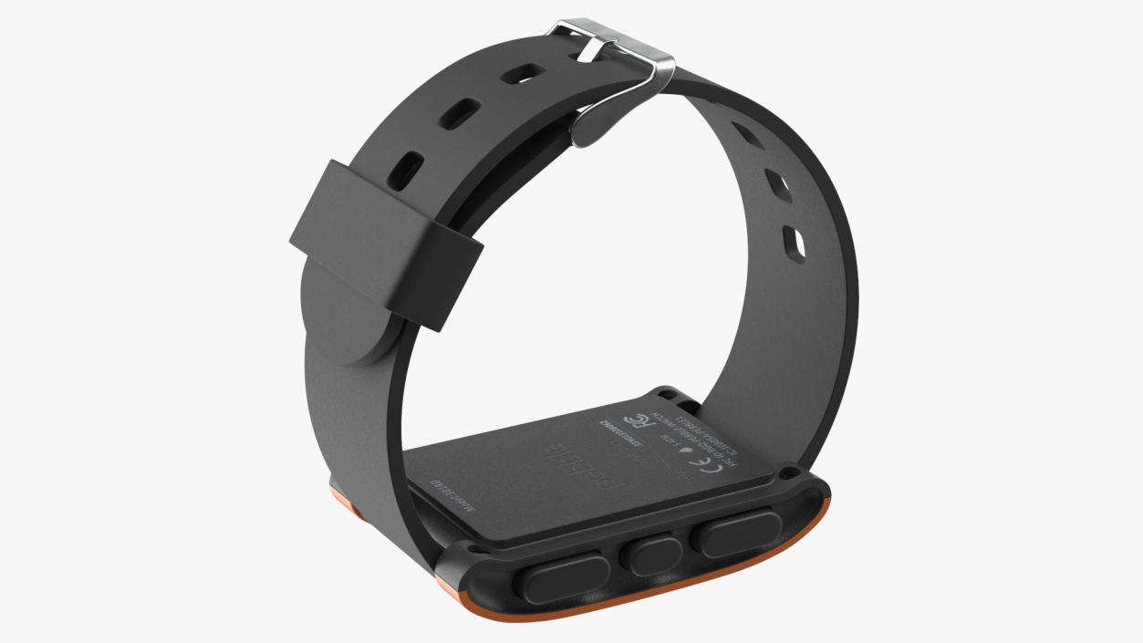 3D Included Pebble Smart Watch with Strap model