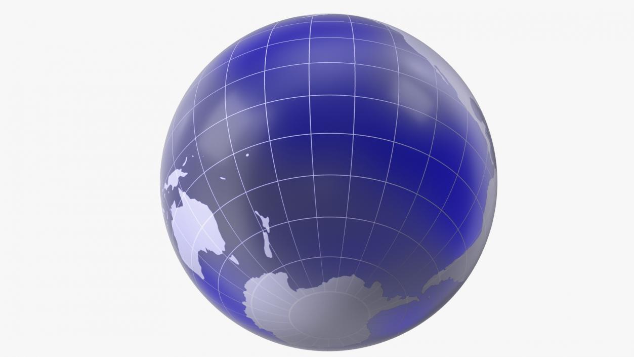 3D model Stylized Earth Globe