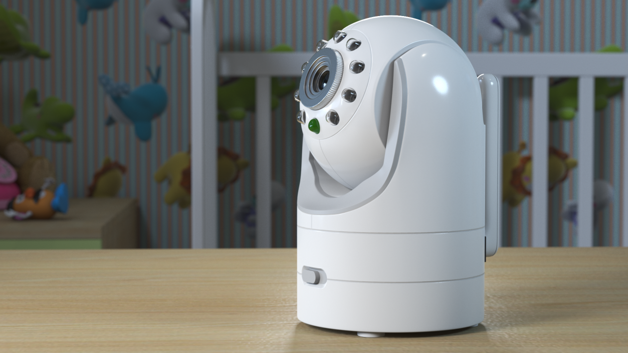 3D model Wireless WiFi CCTV Camera