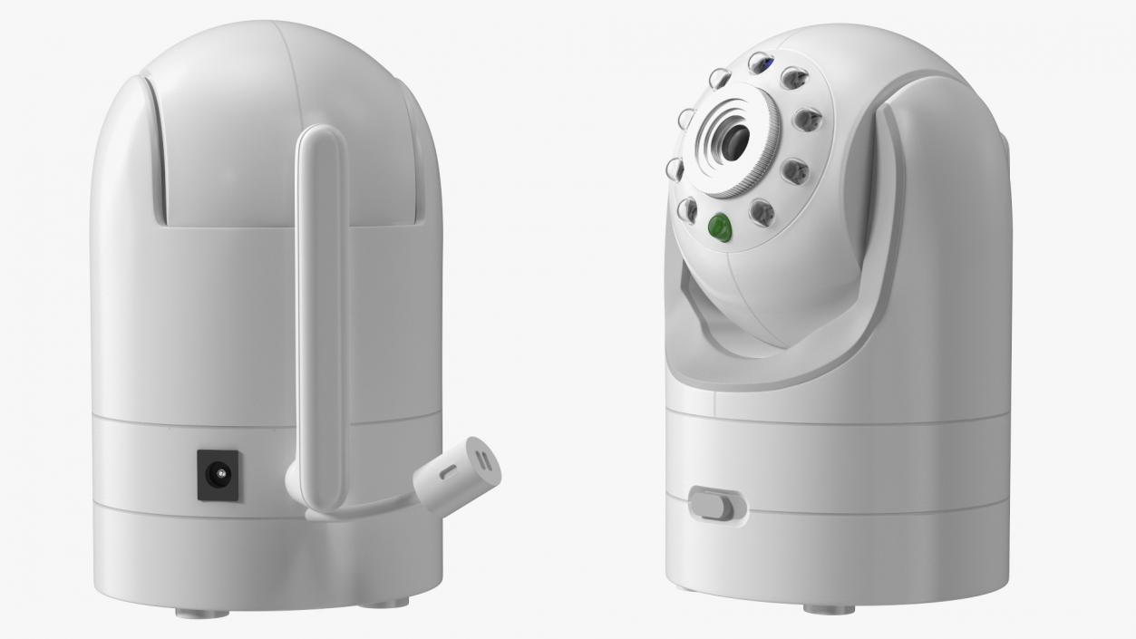 3D model Wireless WiFi CCTV Camera