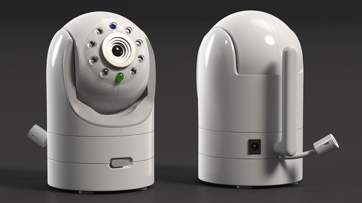 3D model Wireless WiFi CCTV Camera