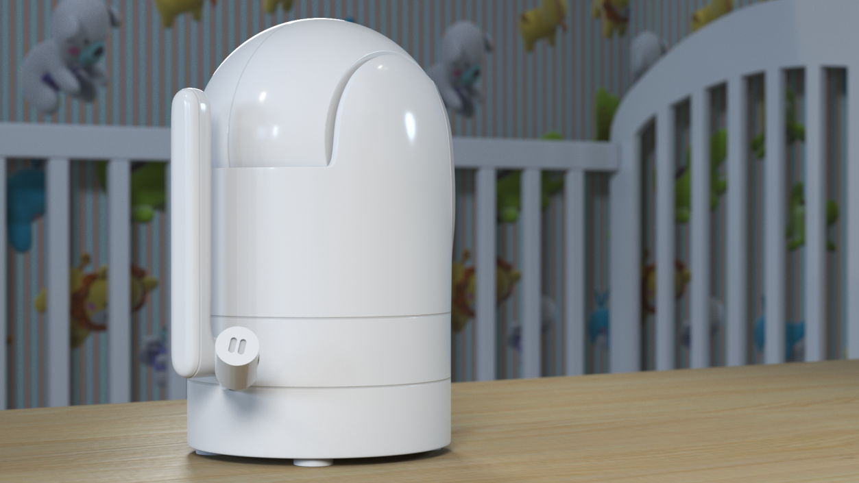 3D model Wireless WiFi CCTV Camera