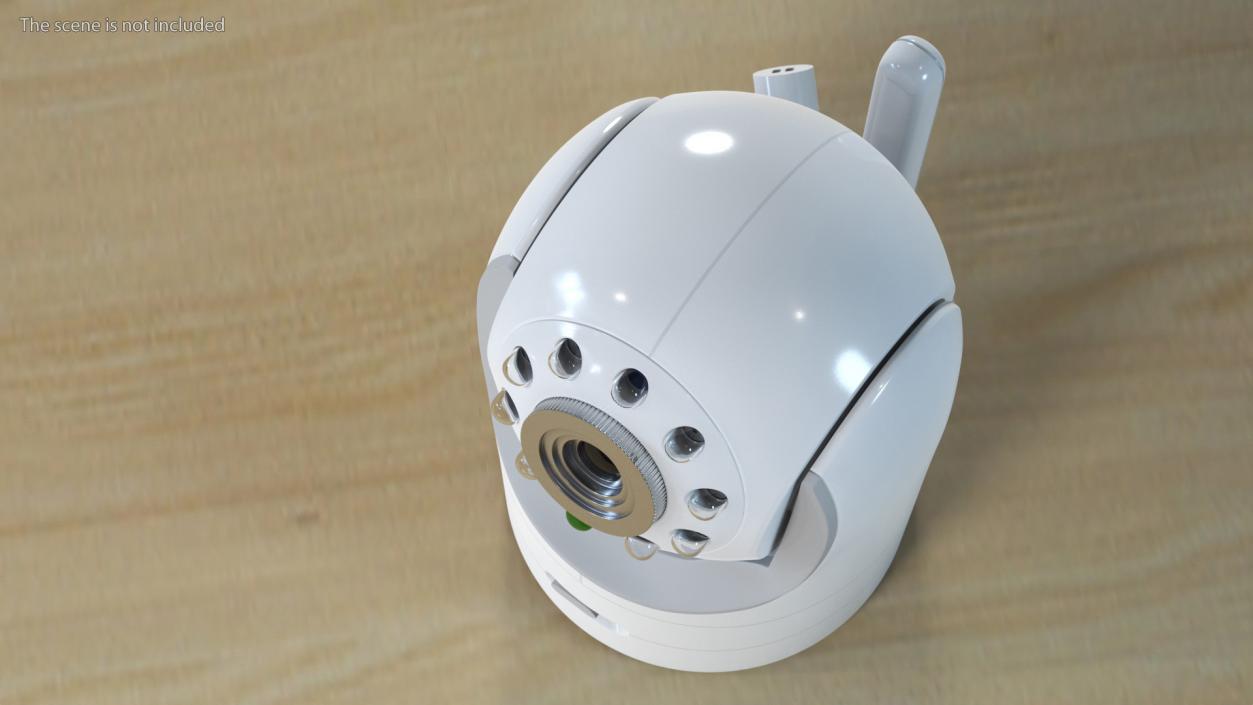 3D model Wireless WiFi CCTV Camera