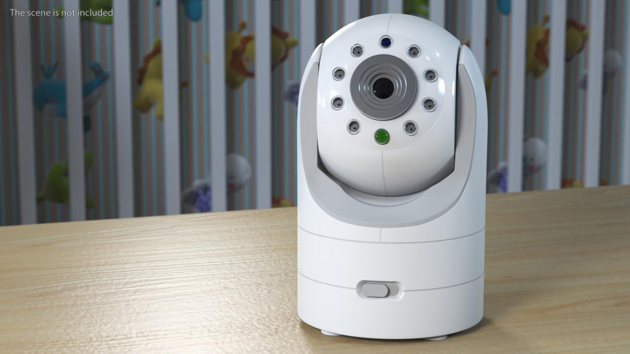 3D model Wireless WiFi CCTV Camera