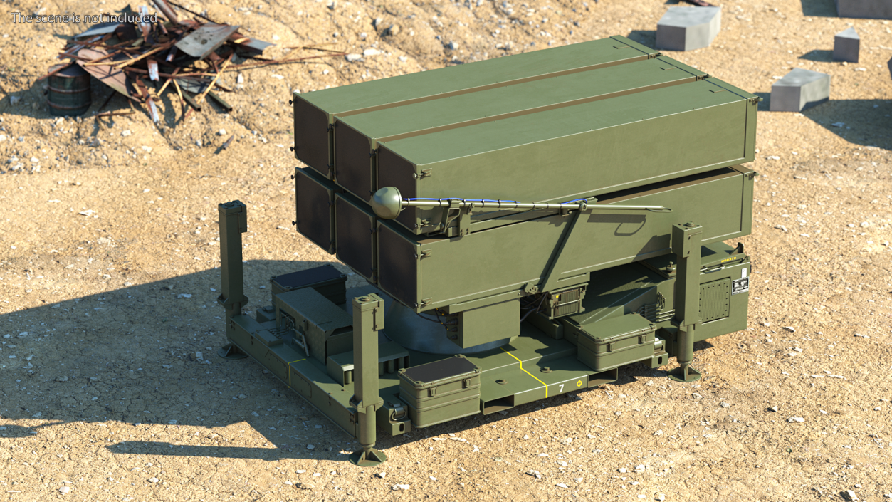 NASAMS Air Defense System is Small-Medium Range 3D