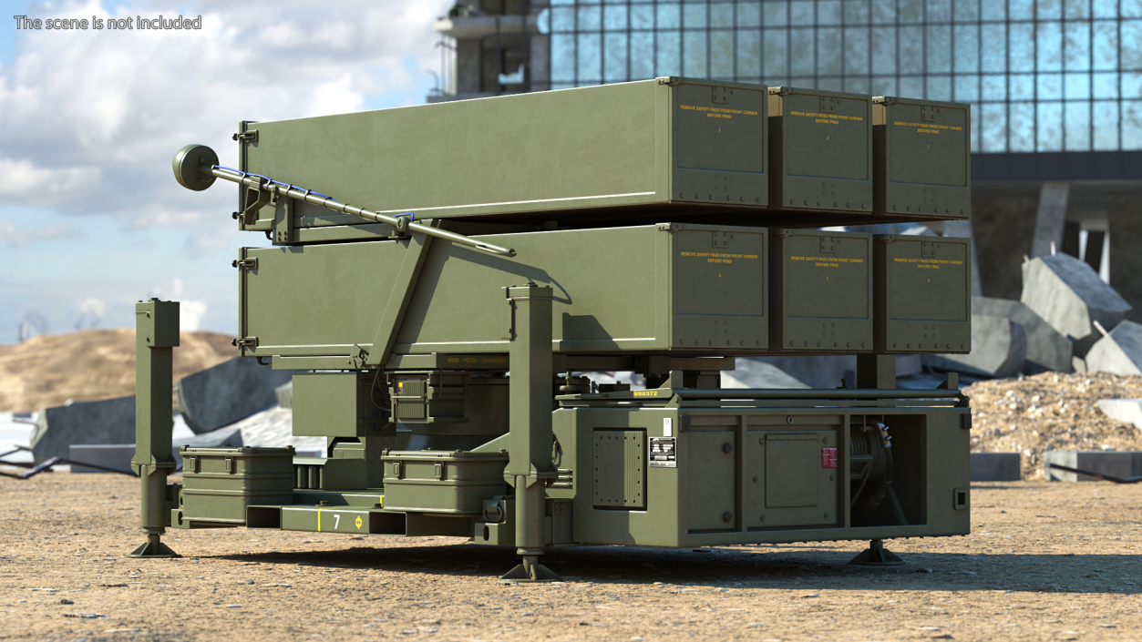 NASAMS Air Defense System is Small-Medium Range 3D