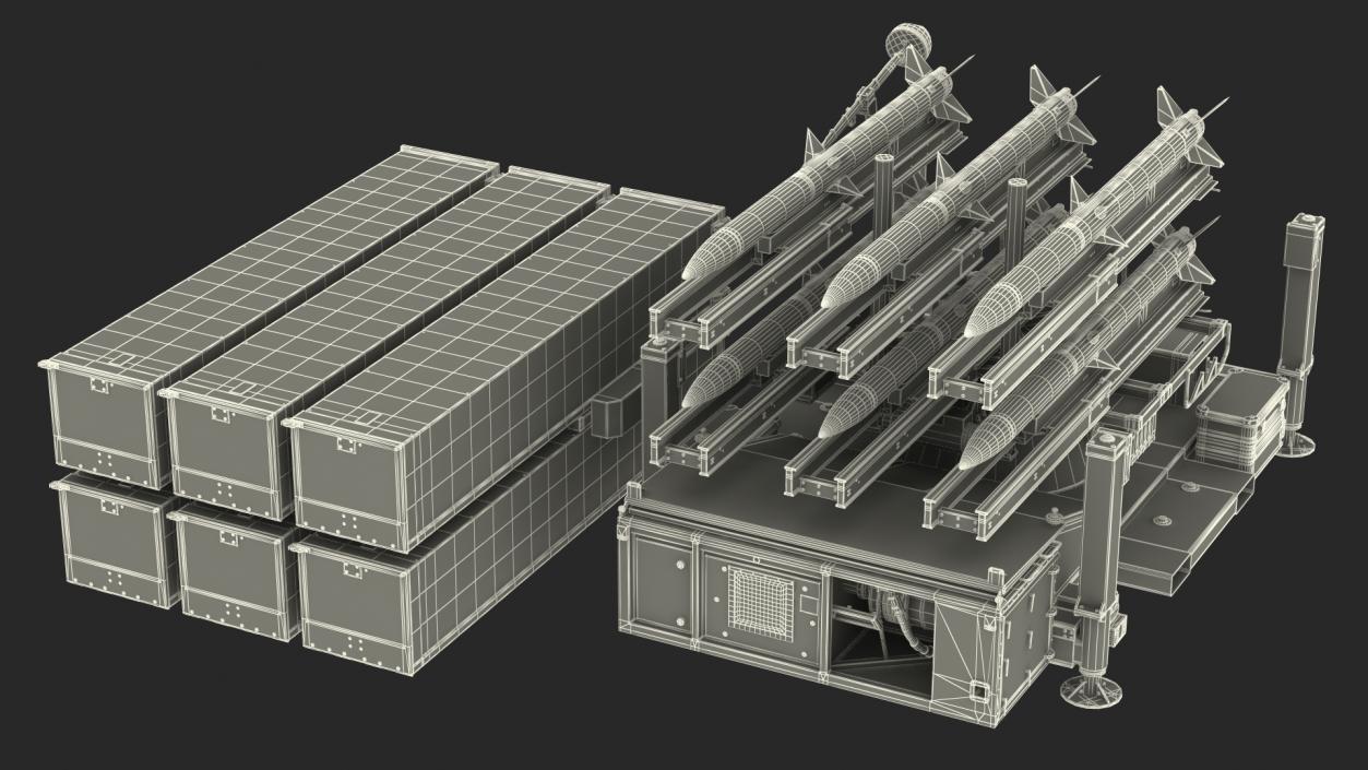 NASAMS Air Defense System is Small-Medium Range 3D