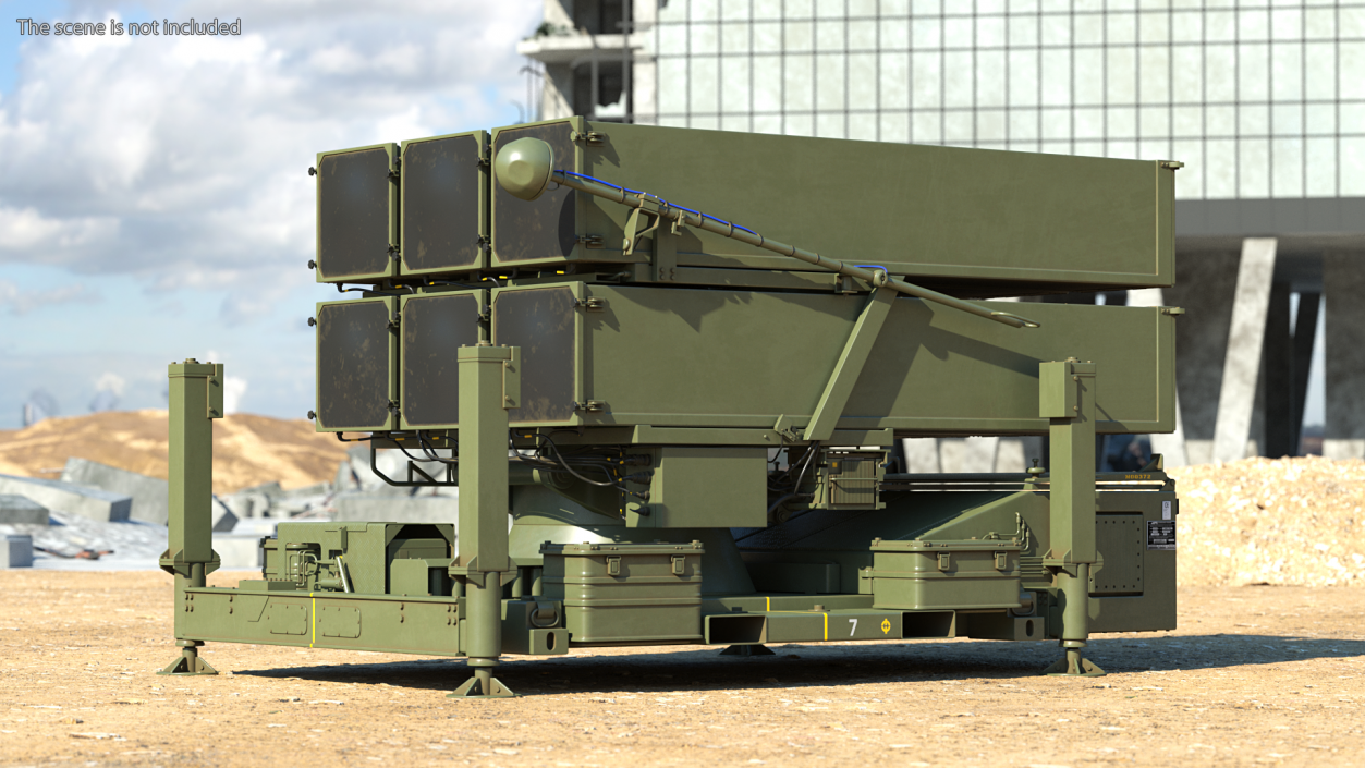 NASAMS Air Defense System is Small-Medium Range 3D