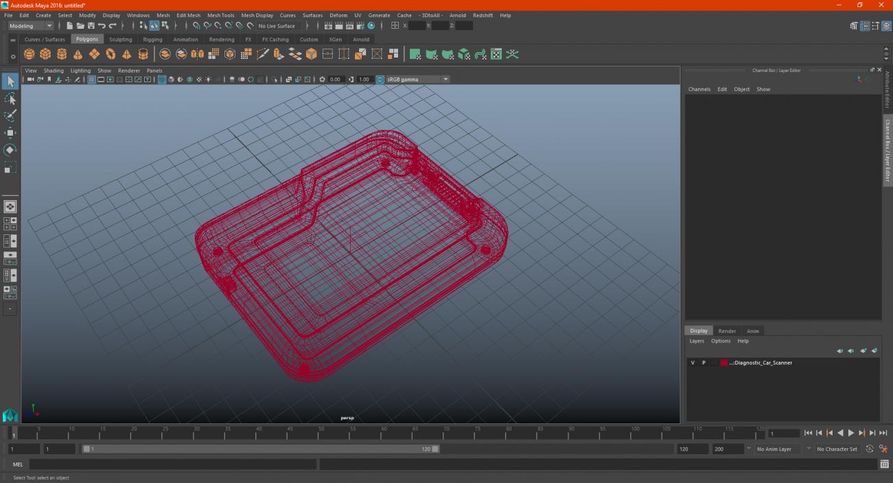 Diagnostic Car Scanner 3D