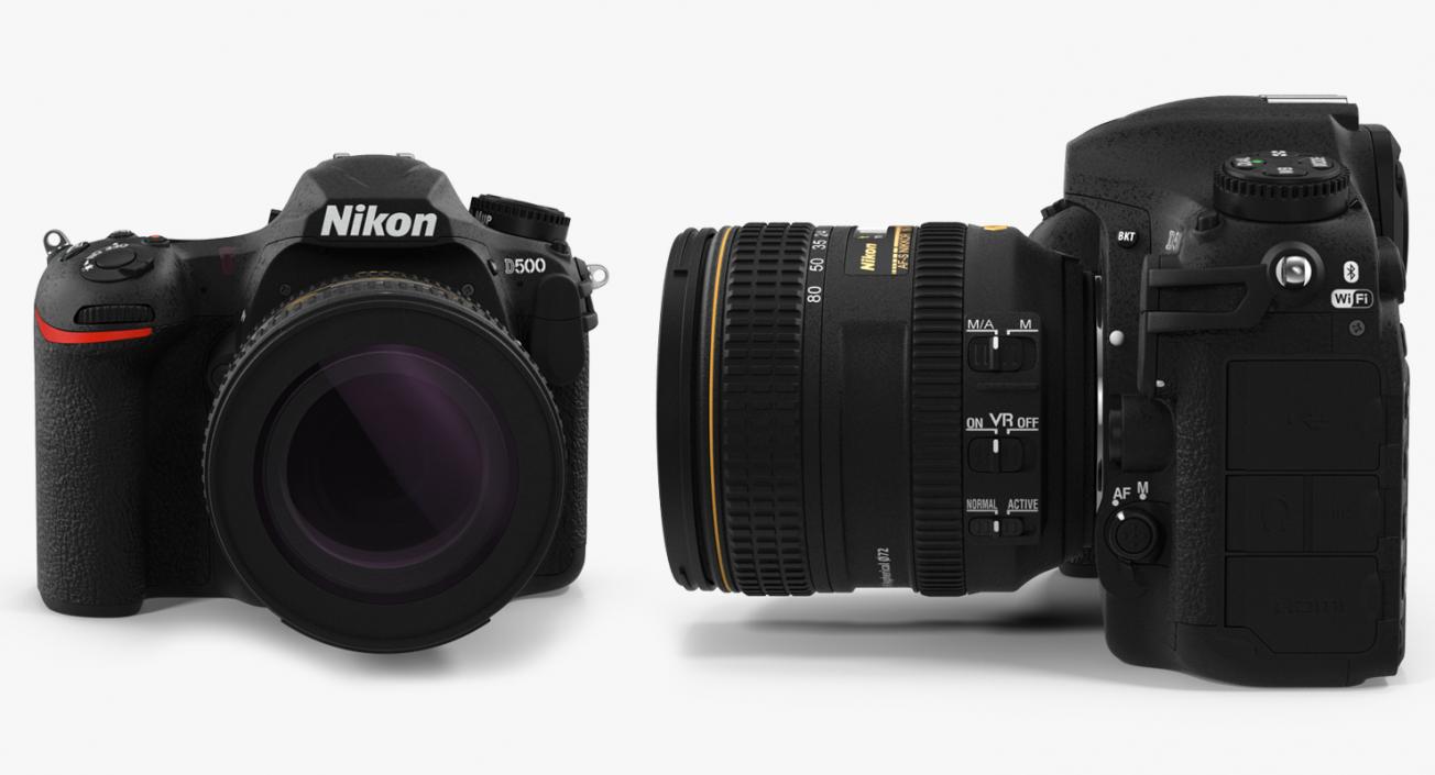 3D model Nikon D500