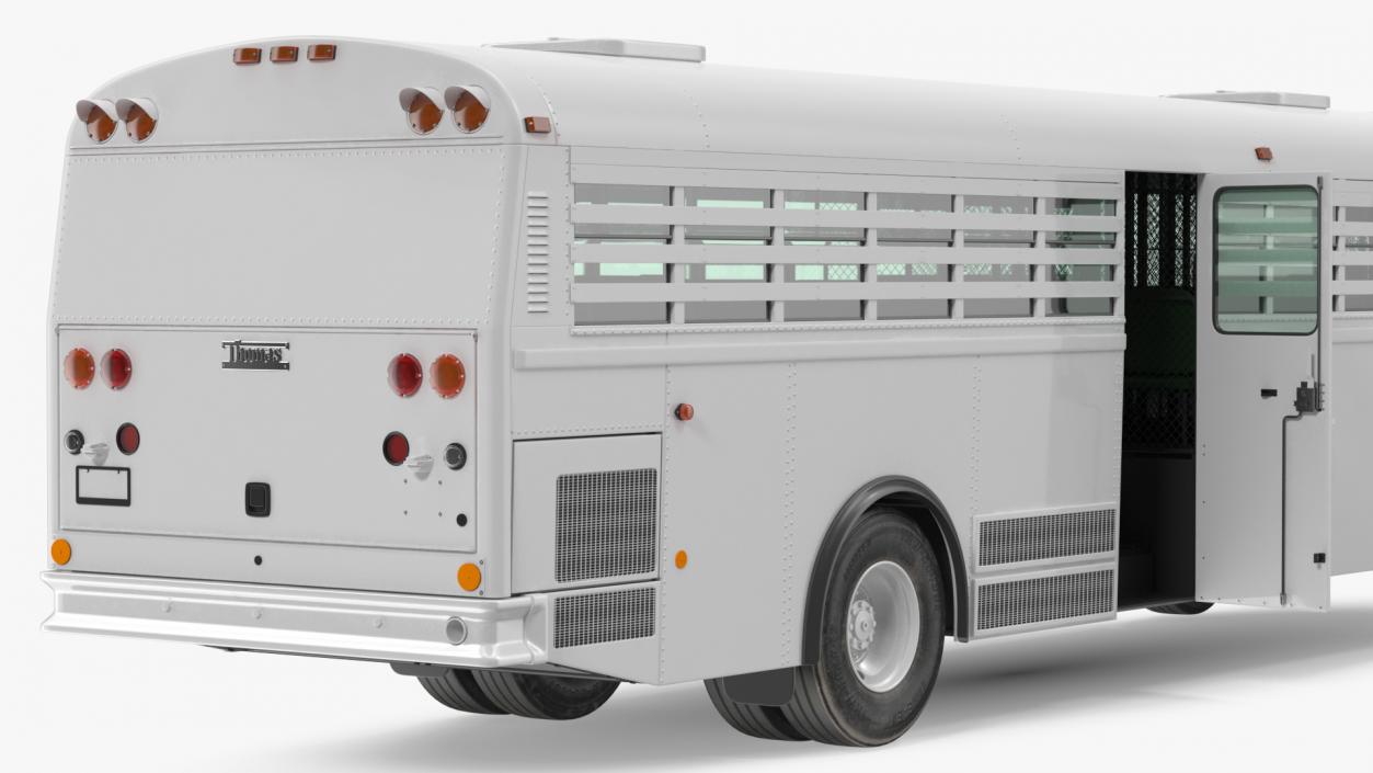 Thomas Saf T Liner Prison Transport Bus 3D model