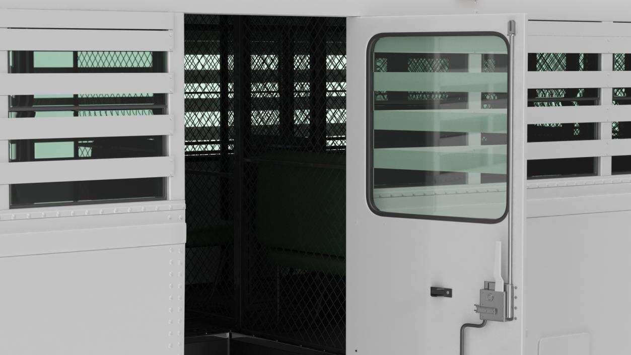 Thomas Saf T Liner Prison Transport Bus 3D model