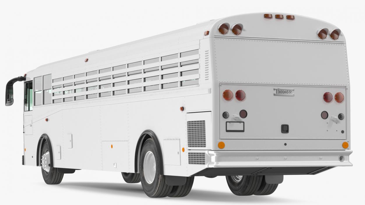 Thomas Saf T Liner Prison Transport Bus 3D model