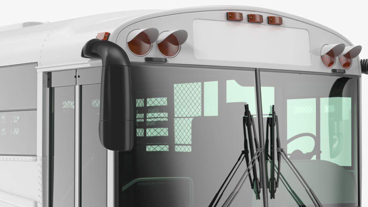 Thomas Saf T Liner Prison Transport Bus 3D model