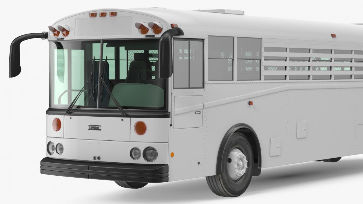 Thomas Saf T Liner Prison Transport Bus 3D model