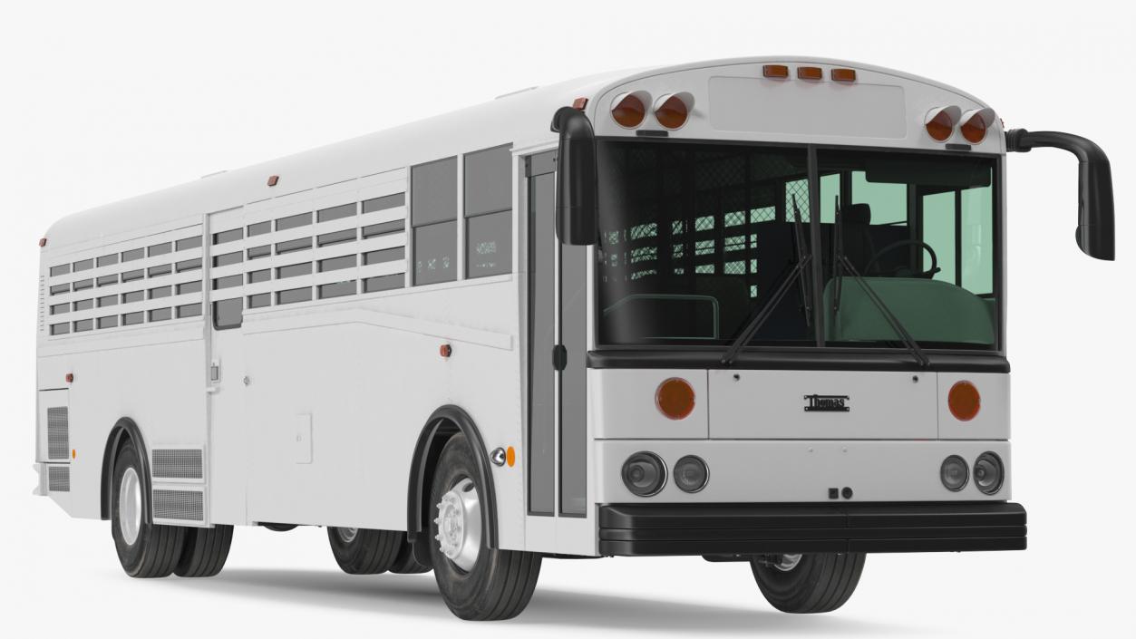 Thomas Saf T Liner Prison Transport Bus 3D model