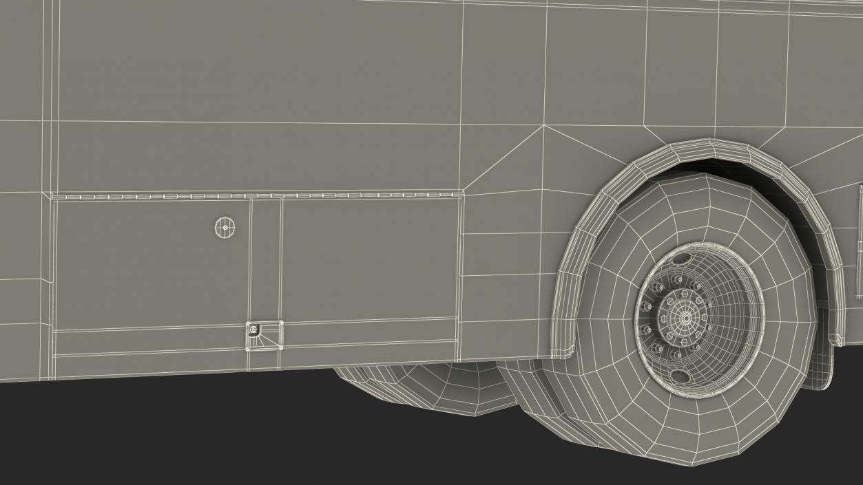 Thomas Saf T Liner Prison Transport Bus 3D model