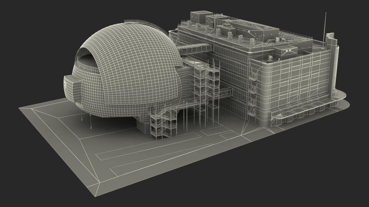 3D Museums Collection model