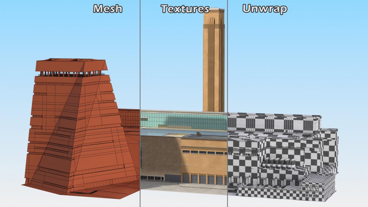 3D Museums Collection model