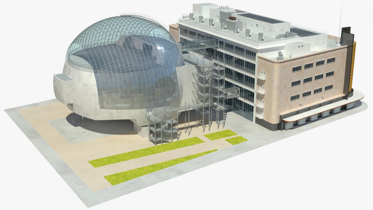 3D Museums Collection model