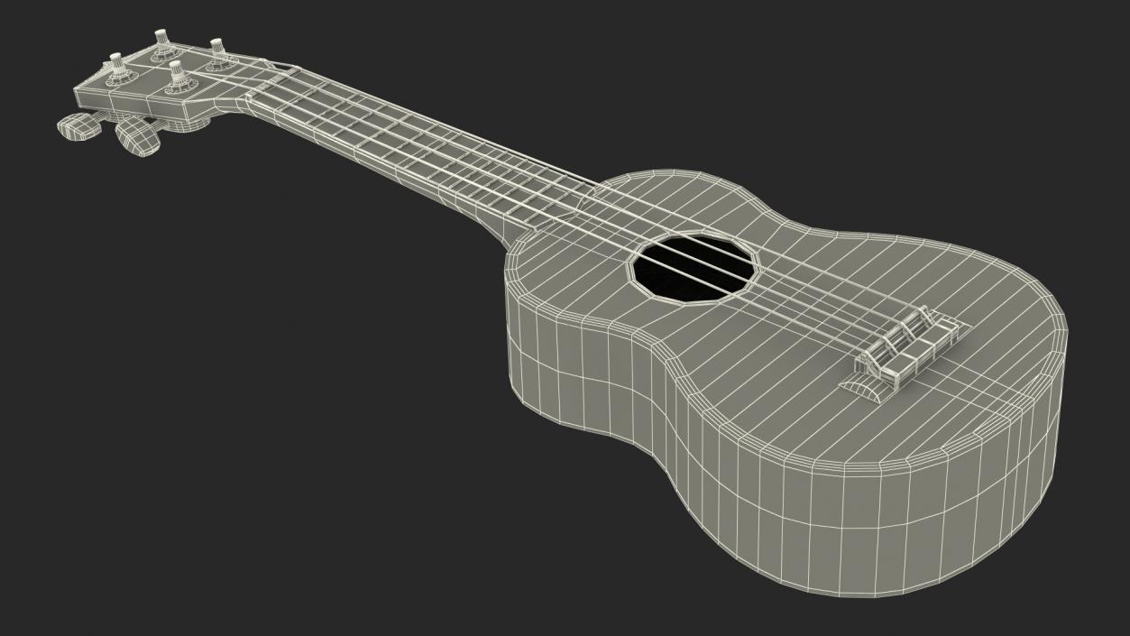 3D Acoustic Ukulele