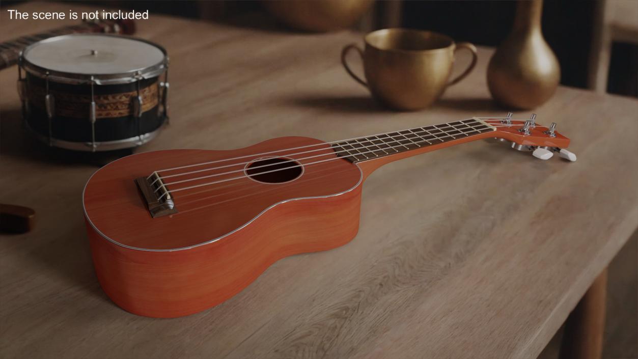 3D Acoustic Ukulele