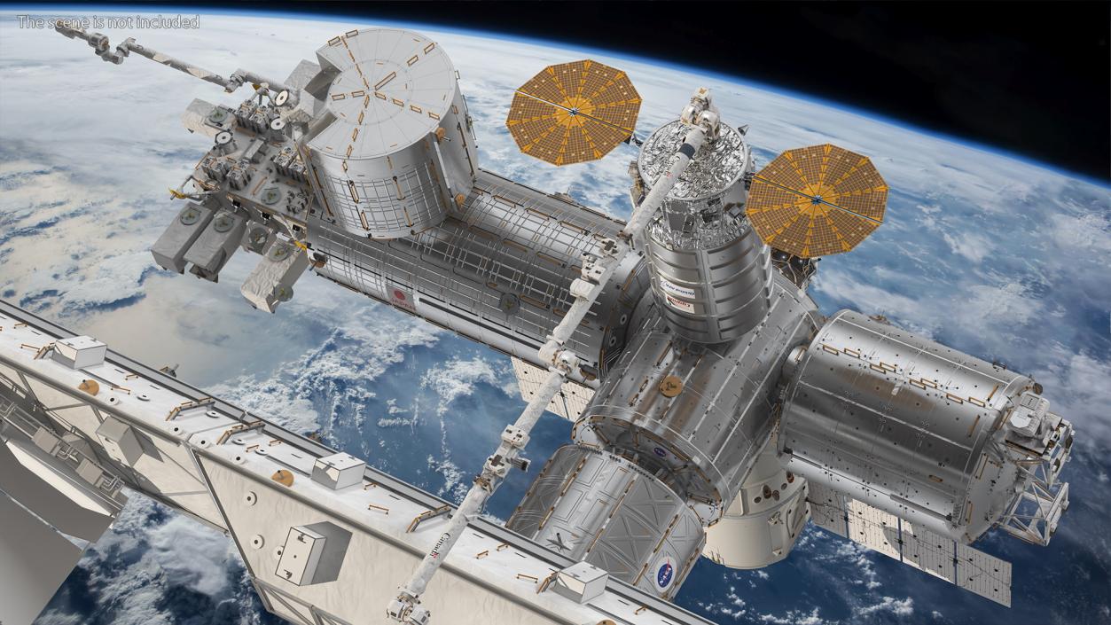 International Space Station 3D