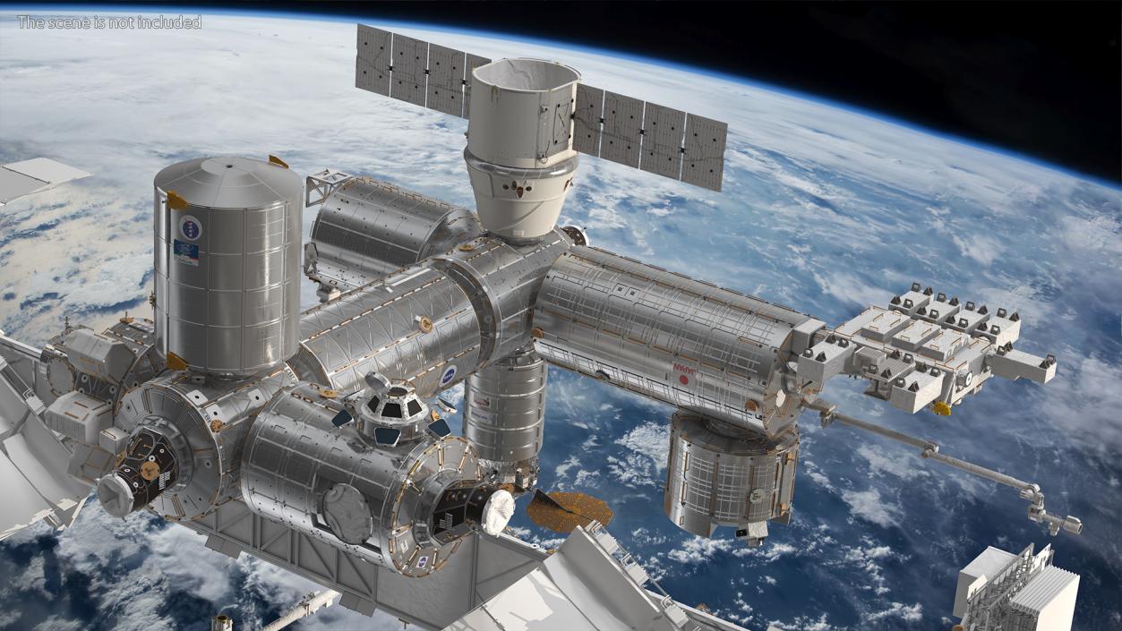 International Space Station 3D