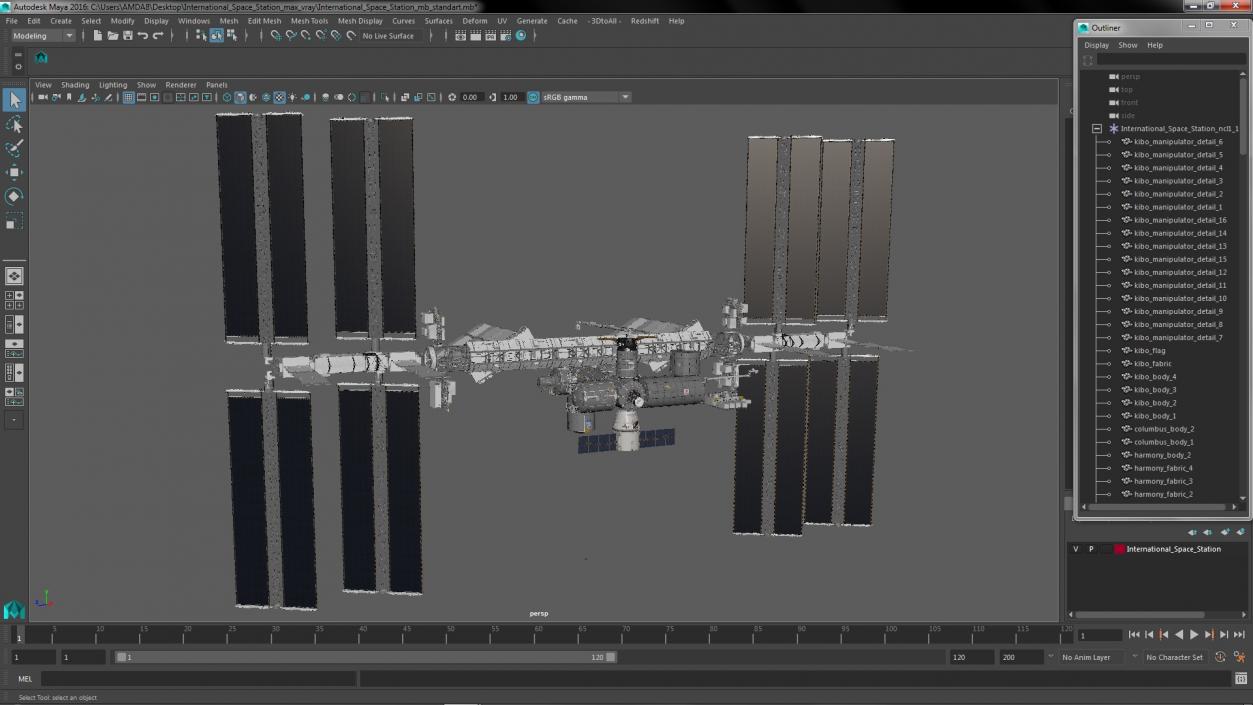 International Space Station 3D