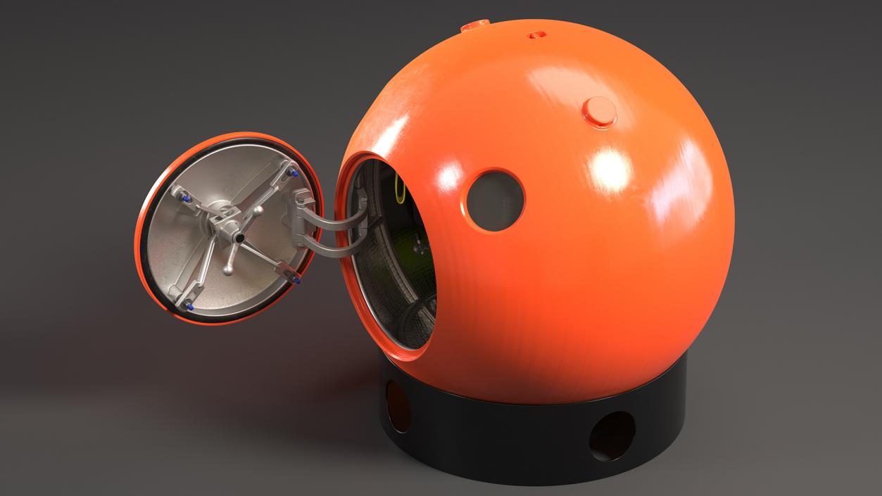 3D Tsunami Survival Capsule Rigged