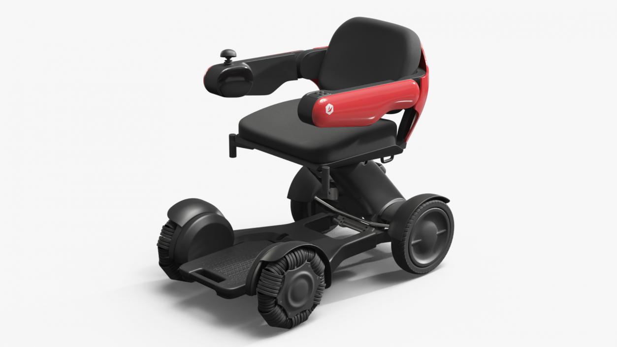 JBH Intelligent Electric Wheelchair Rigged 3D