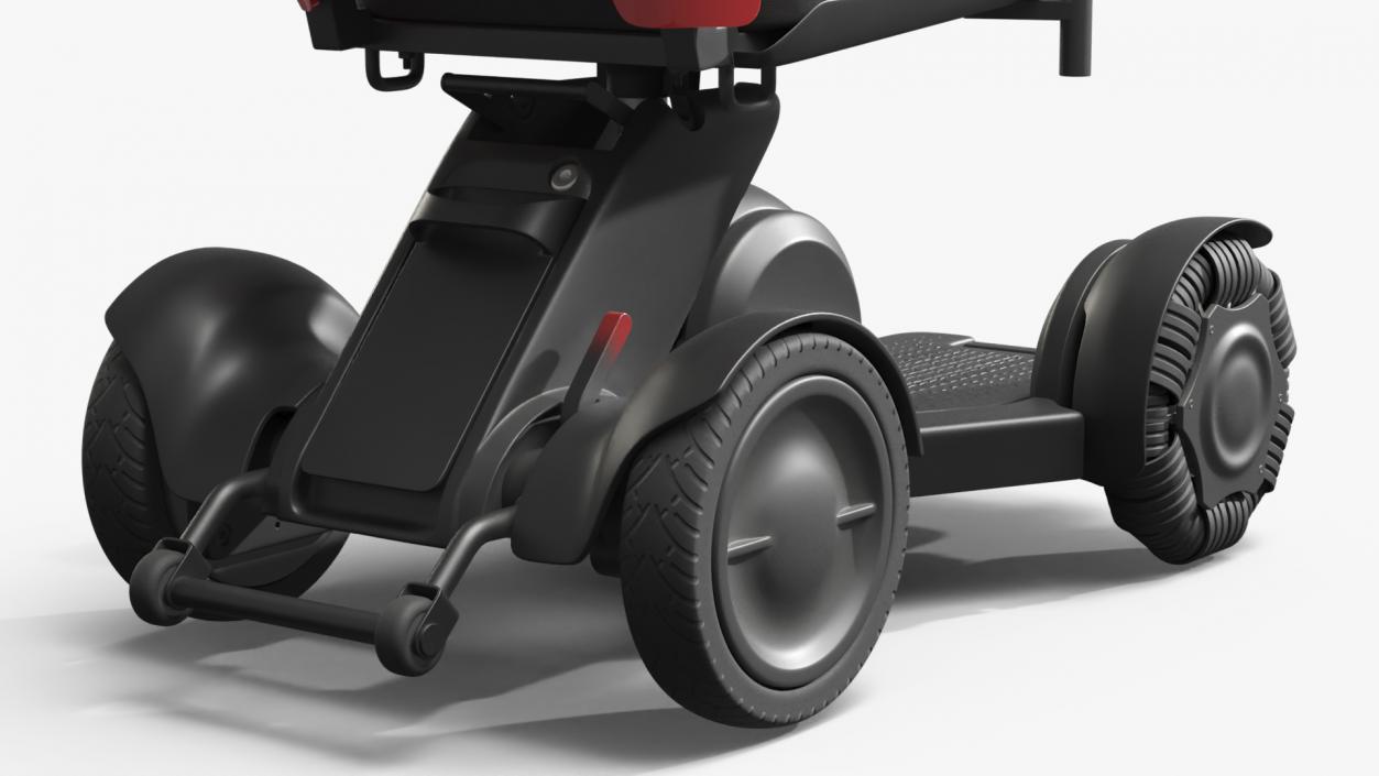 JBH Intelligent Electric Wheelchair Rigged 3D