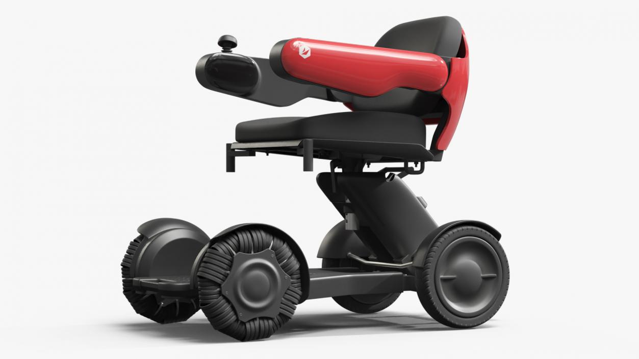 JBH Intelligent Electric Wheelchair Rigged 3D