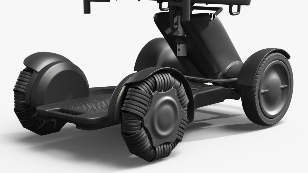 JBH Intelligent Electric Wheelchair Rigged 3D