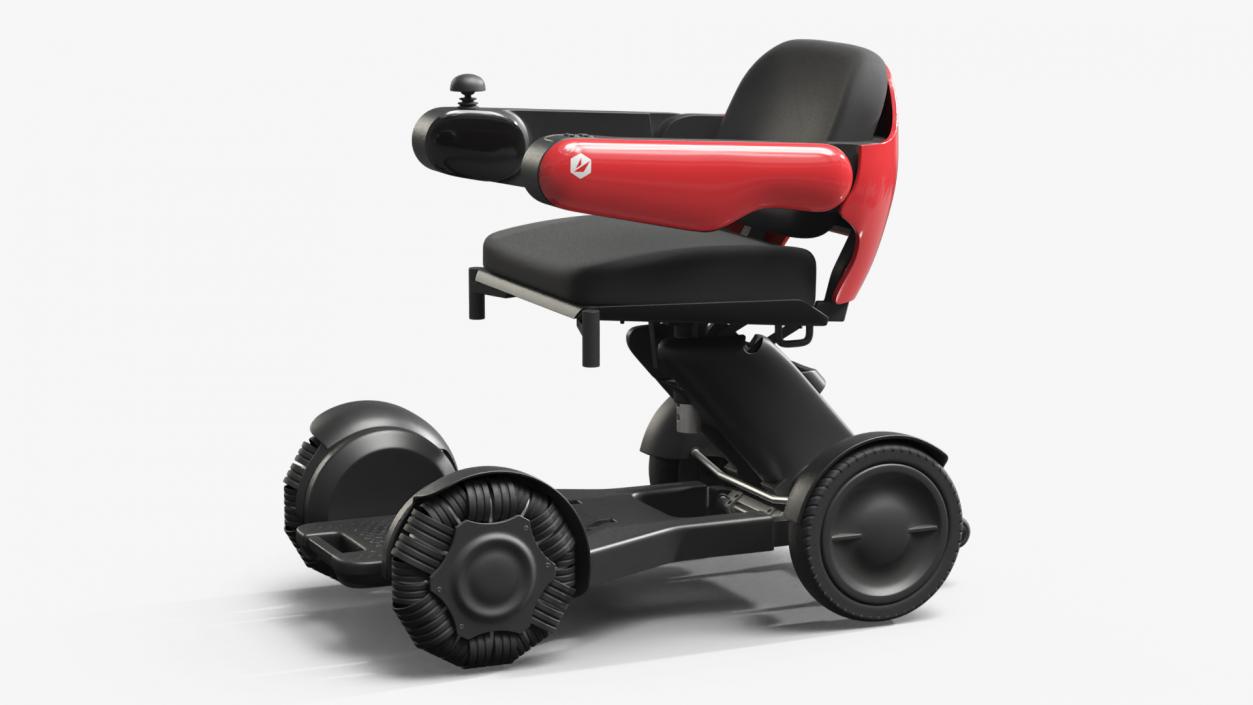 JBH Intelligent Electric Wheelchair Rigged 3D