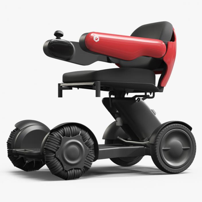 JBH Intelligent Electric Wheelchair Rigged 3D