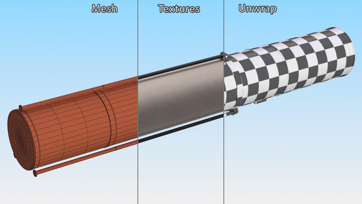 Switchblade 600 Launcher 3D model